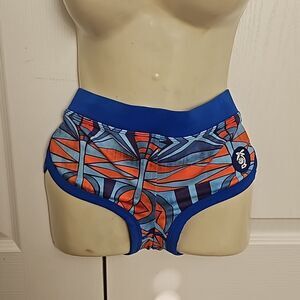 VB Rags Women's Volleyball Shorts Large Blue